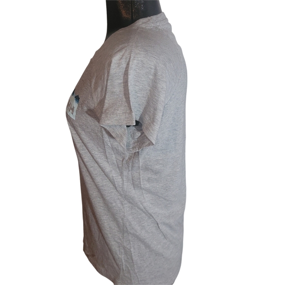 Helly Hansen Gray Women's T Shirt M - Picture 4 of 6